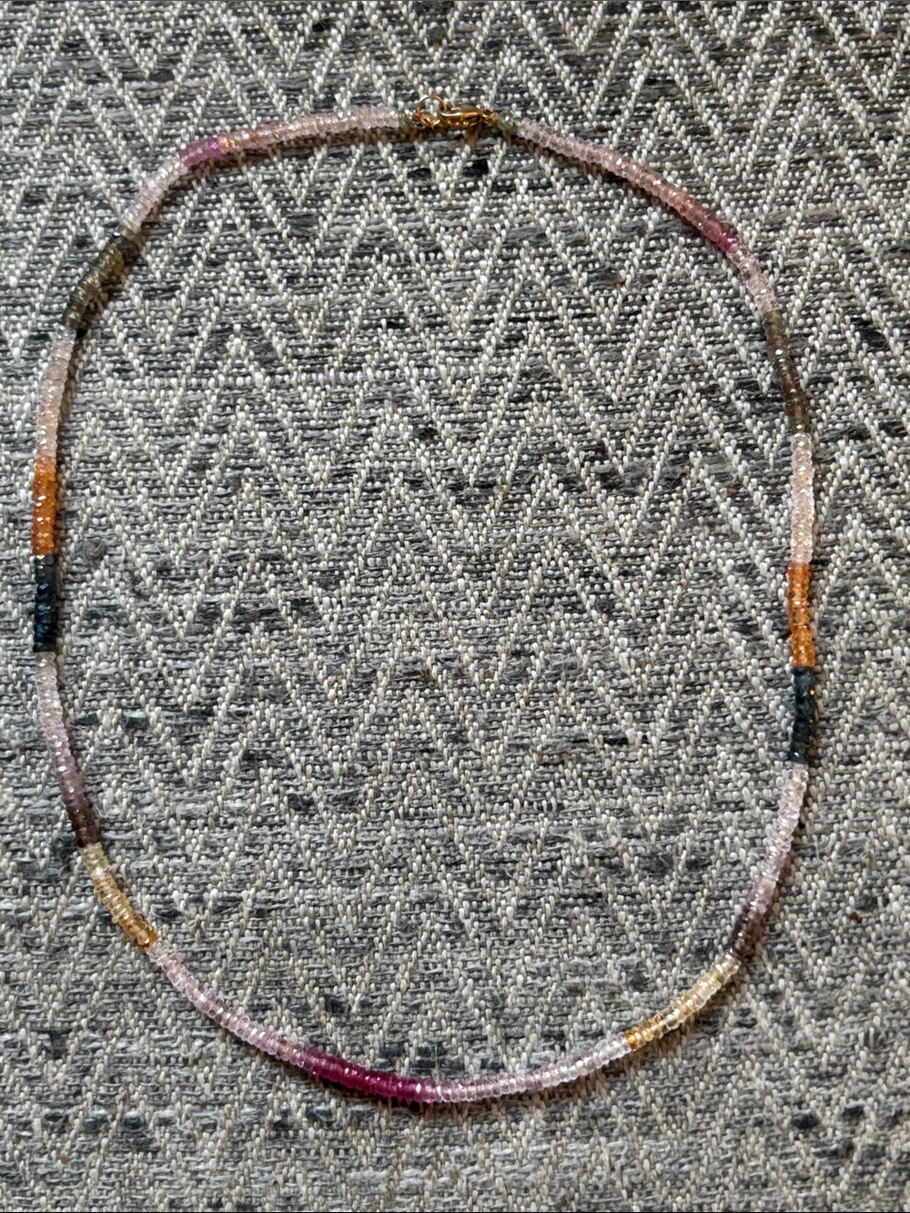 Chan Luu 14k Multi Sapphire necklace - Picture 7 of 7